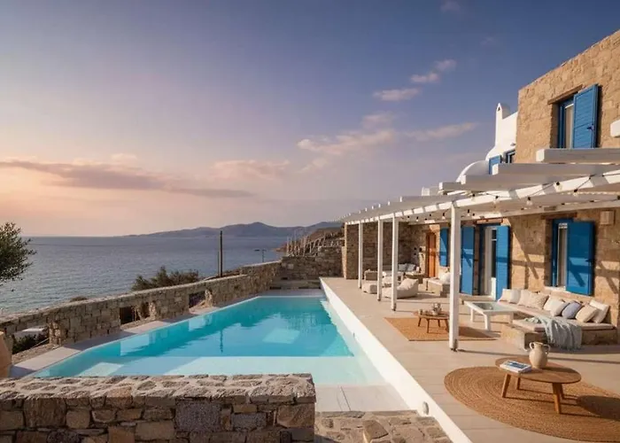 Luxurious Choulakia Retreat W Swimming Pool & View * Mykonos Town